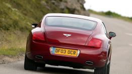 Bentley Continental GT - widok z tyłu