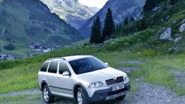 Skoda Octavia Scout - widok z przodu