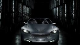 Peugeot SR1 Concept - przód - reflektory włączone