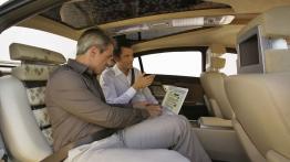 Mercedes F 700 Concept - tylna kanapa