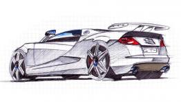 Seat Cupra GT - szkic auta