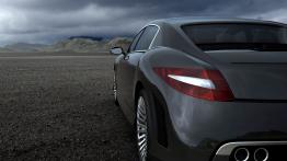 Peugeot 908 Concept - lewy tylny reflektor - włączony