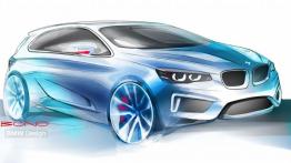BMW Active Tourer Concept - szkic auta