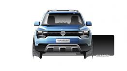 Volkswagen Taigun Concept - szkic auta