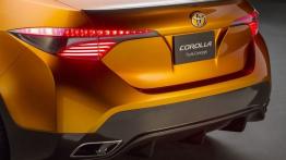 Toyota Corolla Furia Concept - tył - inne ujęcie