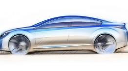 Subaru Impreza Concept - szkic auta