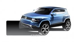 Volkswagen Taigun Concept - szkic auta