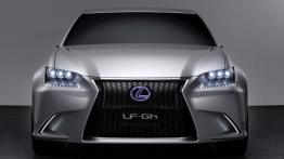 Lexus LF-Gh Concept - przód - reflektory włączone