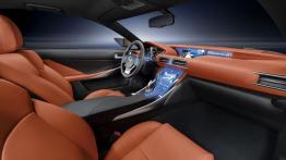 Lexus LF-CC Concept - widok ogólny wnętrza z przodu