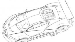 Seat Cupra GT - szkic auta