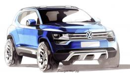 Volkswagen Taigun Concept - szkic auta