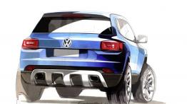 Volkswagen Taigun Concept - szkic auta