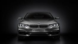BMW serii 4 Coupe Concept - przód - reflektory włączone