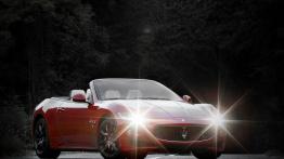 Maserati GranCabrio Sport - przód - reflektory włączone