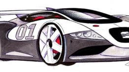 Seat Cupra GT - szkic auta