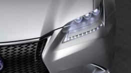 Lexus LF-Gh Concept - lewy przedni reflektor - włączony