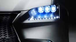 Lexus LF-Gh Concept - lewy przedni reflektor - włączony