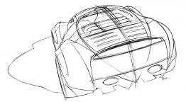 Seat Cupra GT - szkic elementu nadwozia