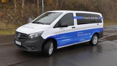 Mercedes eVito – ciche dostawy