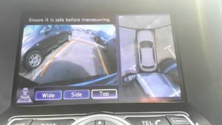 Infiniti FX 50S - Around View Camera - parkowanie z widokiem z lotu ptaka