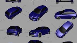 Seat Ibiza Vaillante - schemat konstrukcyjny auta