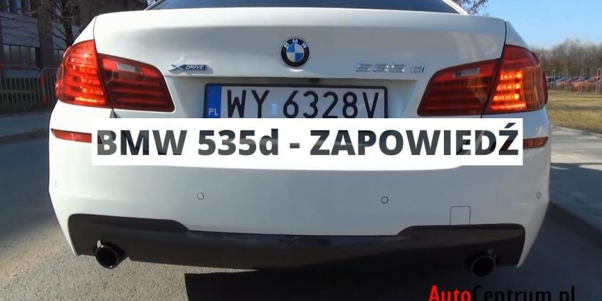 BMW 535d xDrive - zapowiedź testu
