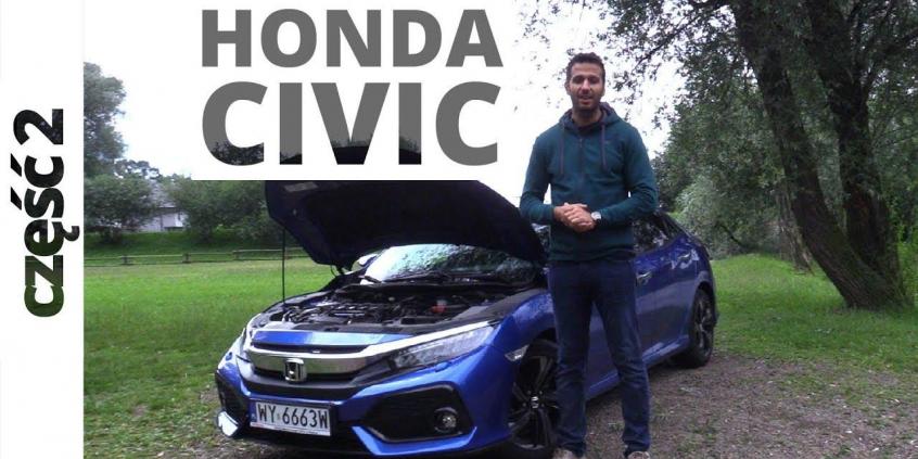 Honda CIvic 5D 1.5 VTEC Turbo 182 KM, 2017 - techniczna część testu