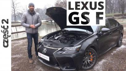 Lexus GS F 5.0 V8 477 KM, 2016 - techniczna część testu
