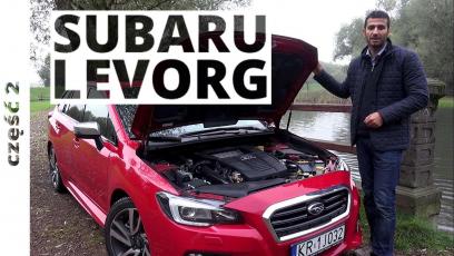 Subaru Levorg 1.6 170 KM, 2015 - techniczna część testu