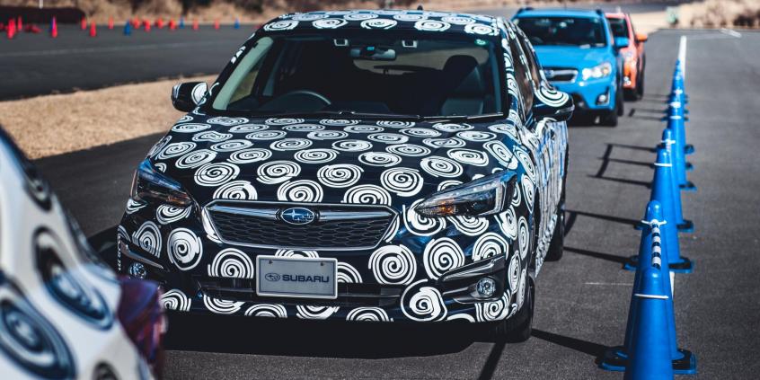 Z Japonii: nowości Subaru - Subaru Global Platform