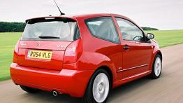 Citroen C2 VTS - widok z tyłu