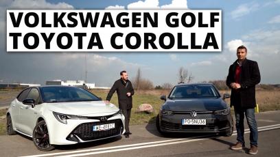 Volkswagen Golf vs Toyota Corolla - walka o przywództwo