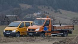 Dostawcze Mercedesy 4Matic w Krynicy-Zdroju