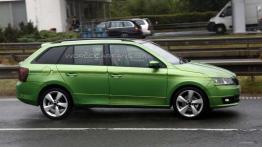 Skoda Fabia Combi nakryta (prawie) bez kamuflażu!