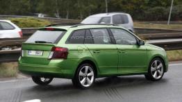 Skoda Fabia Combi nakryta (prawie) bez kamuflażu!