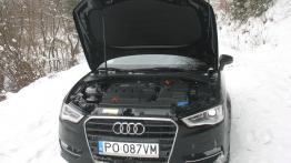 Audi A3 8V Sportback w Krynicy-Zdroju - maska otwarta