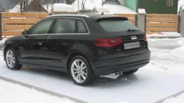 Audi A3 8V Sportback w Krynicy-Zdroju - widok z tyłu