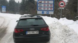 Audi A3 8V Sportback w Krynicy-Zdroju - widok z tyłu
