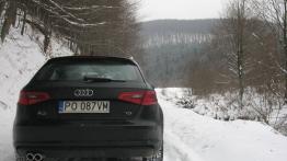 Audi A3 8V Sportback w Krynicy-Zdroju - widok z tyłu