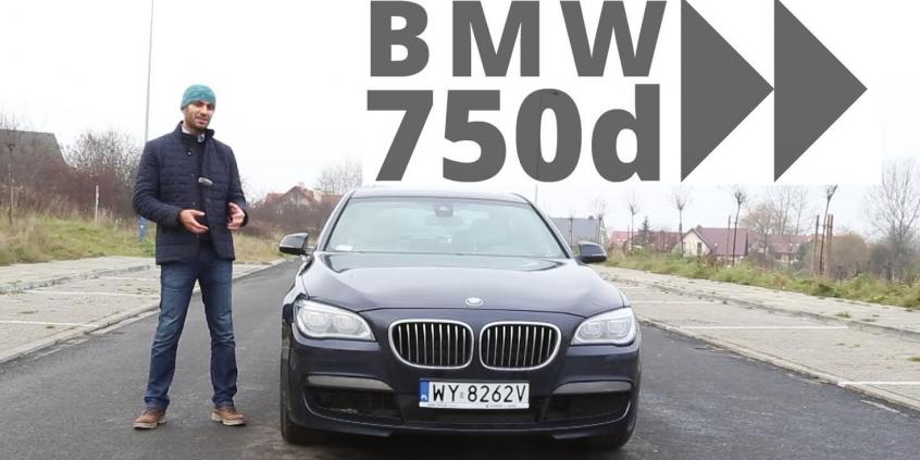 BMW 750d xDrive 381 KM - skrót testu AutoCentrum.pl 