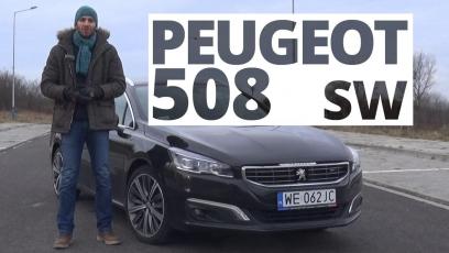 Peugeot 508 SW 2.0 BlueHDi 180 KM, 2015 - test AutoCentrum.pl