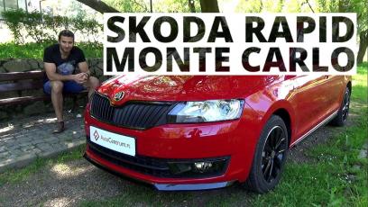Skoda Rapid Spaceback Monte Carlo 1.2 TSI 105 KM, 2015 - test AutoCentrum.pl