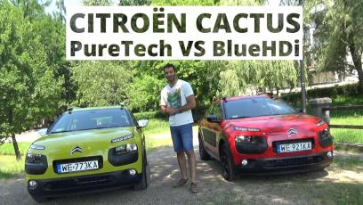 Citroen C4 Cactus BlueHDi kontra PureTech - porównanie AutoCentrum.pl