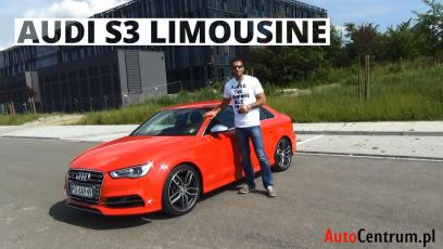 Audi S3 Limousine 2.0 TFSI 300 KM, 2014 - test AutoCentrum.pl