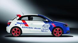 Audi A1 Samurai Blue - prawy bok
