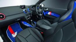 Audi A1 Samurai Blue - pełny panel przedni