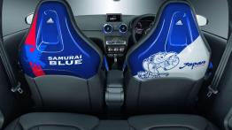 Audi A1 Samurai Blue - widok ogólny wnętrza