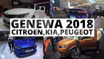 Genewa 2018 - Citroen, Kia, Peugeot