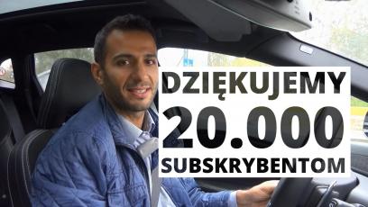 20.000 subskrybentów - dziękujemy! :)