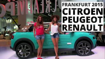 Frankfurt 2015 - Citroen, Peugeot, Renault